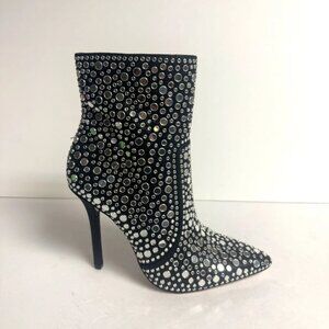 Jessica Simpson Womens Lirya Bootie Black Size 7 M